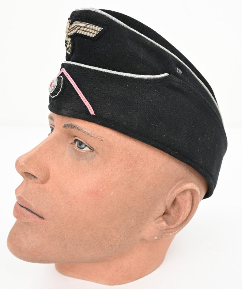 German WH Panzer Officer Side Cap