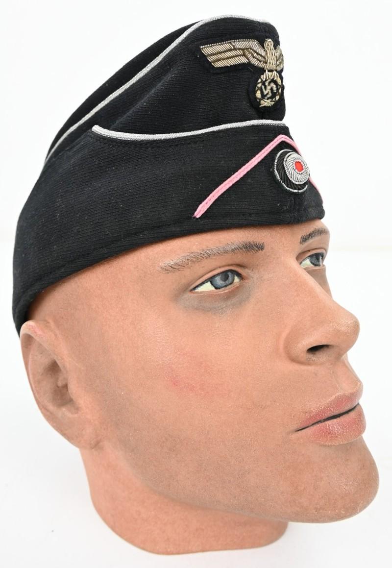German WH Panzer Officer Side Cap