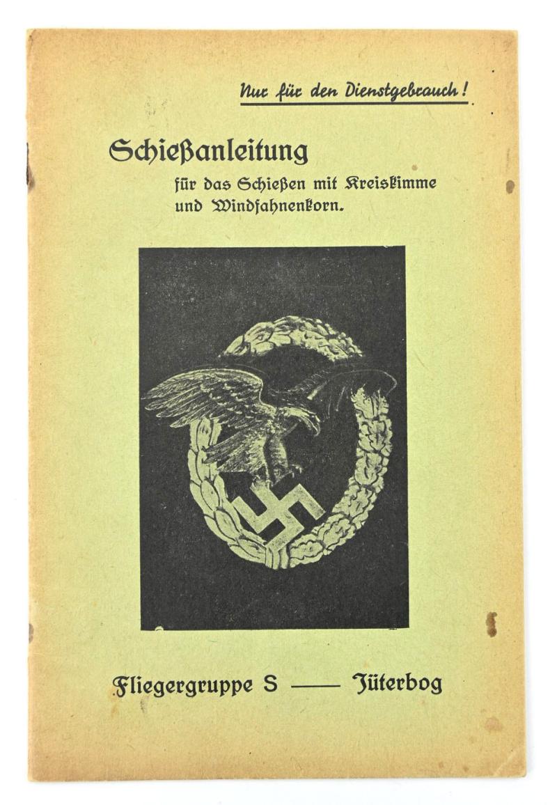 German LW Shooting Booklet Jüterbog