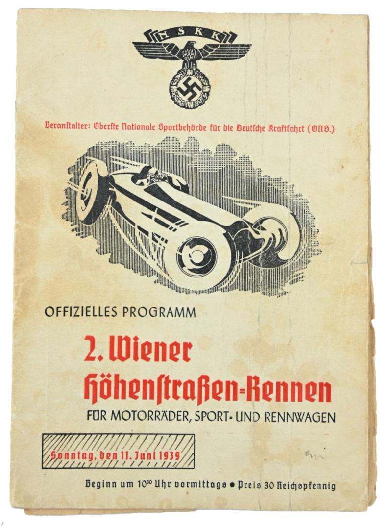 German NSKK Program Booklet
