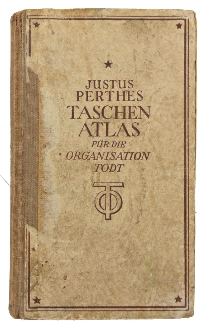 German Organisation Todt Travel Atlas