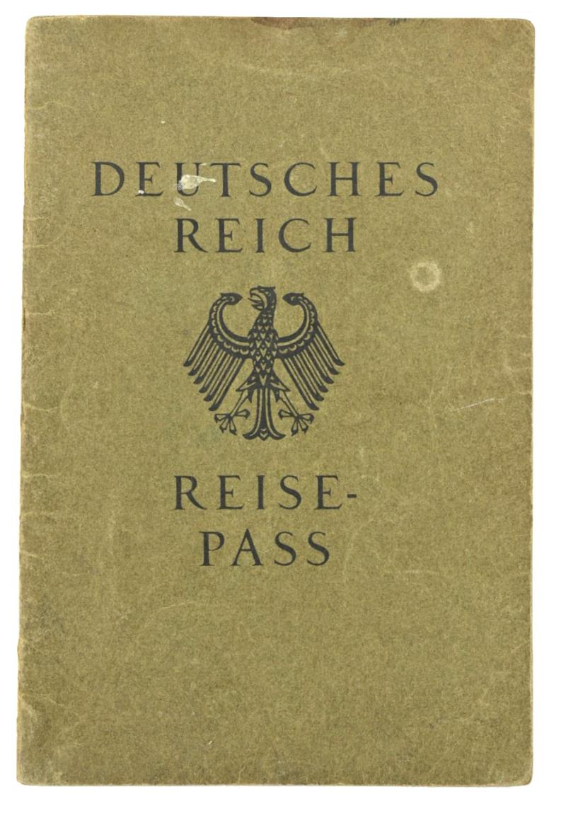 German Third Reich Travelcard 'Wilhelm Walthaus'