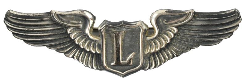 USAAF Sterling Silver Liaison Pilot Wing