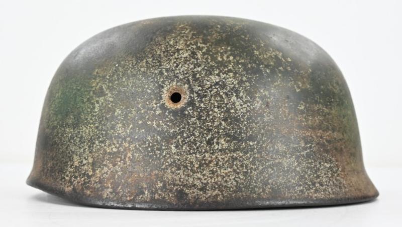 German LW M38 FSJ Camo Helmet Shell