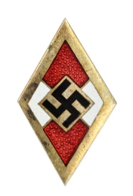 German Hitler Youth Golden Member Honor Badge