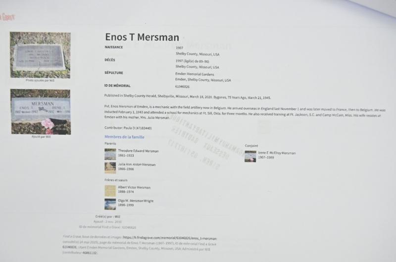 US WW2 87th Infantry Division Named Shield Bible