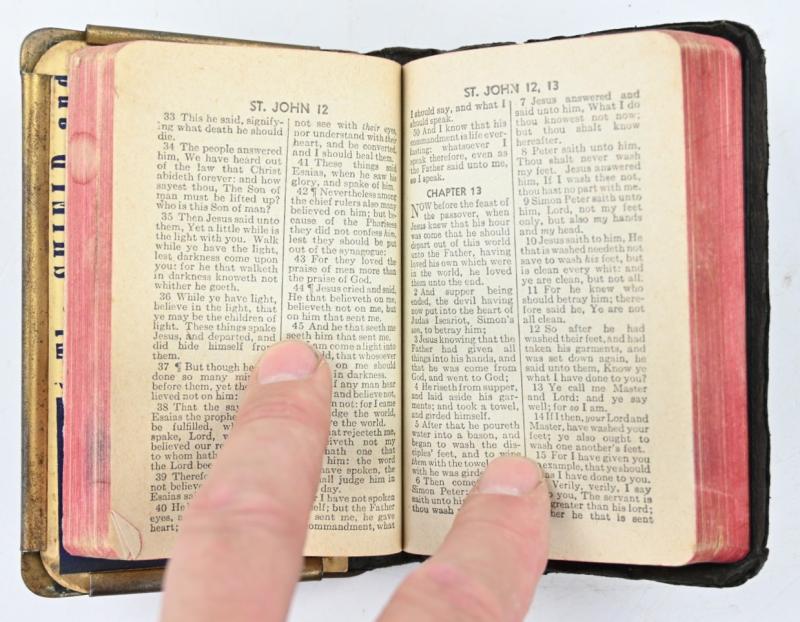 US WW2 87th Infantry Division Named Shield Bible