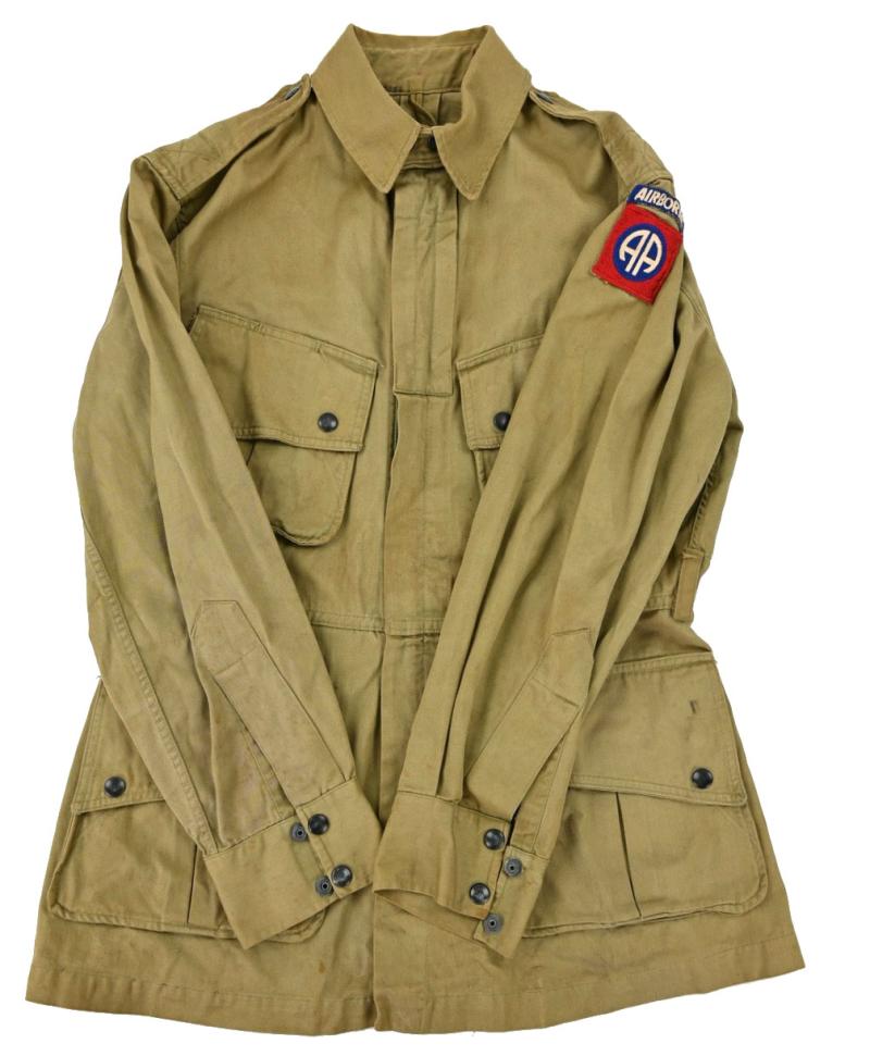 US WW2 M42 82nd Airborne Division Paratrooper Combat Jumpjacket