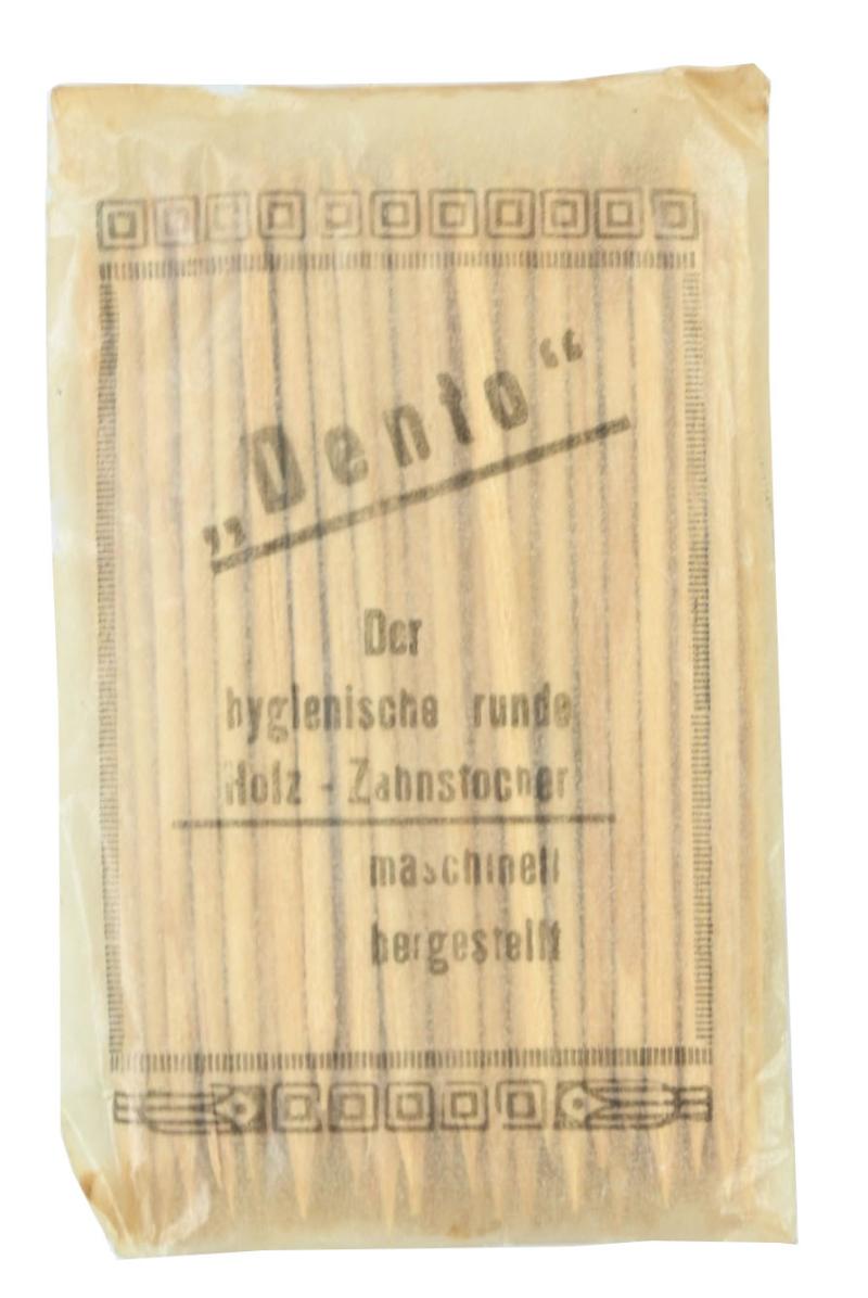 German Third Reich Era Package of Tooth Sticks
