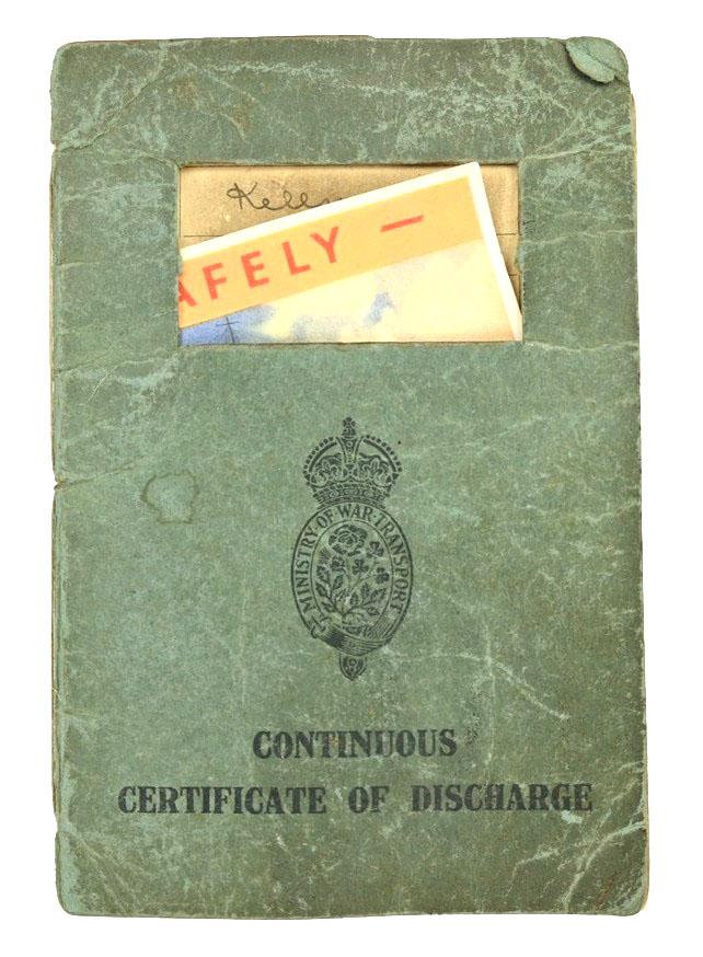 British Navy WW2 Seaman ID Certificate