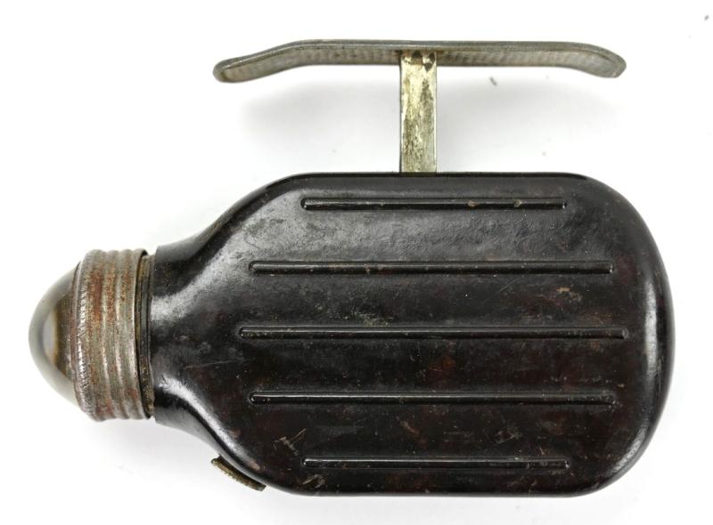 German WH Bakelite Pump Flashlight
