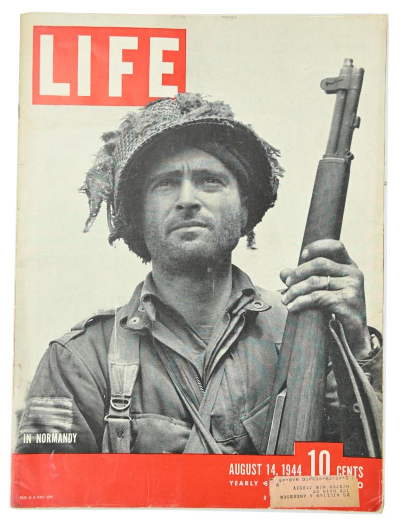 US WW2 Life Magazine August 1944 'Kelso C. Horne'