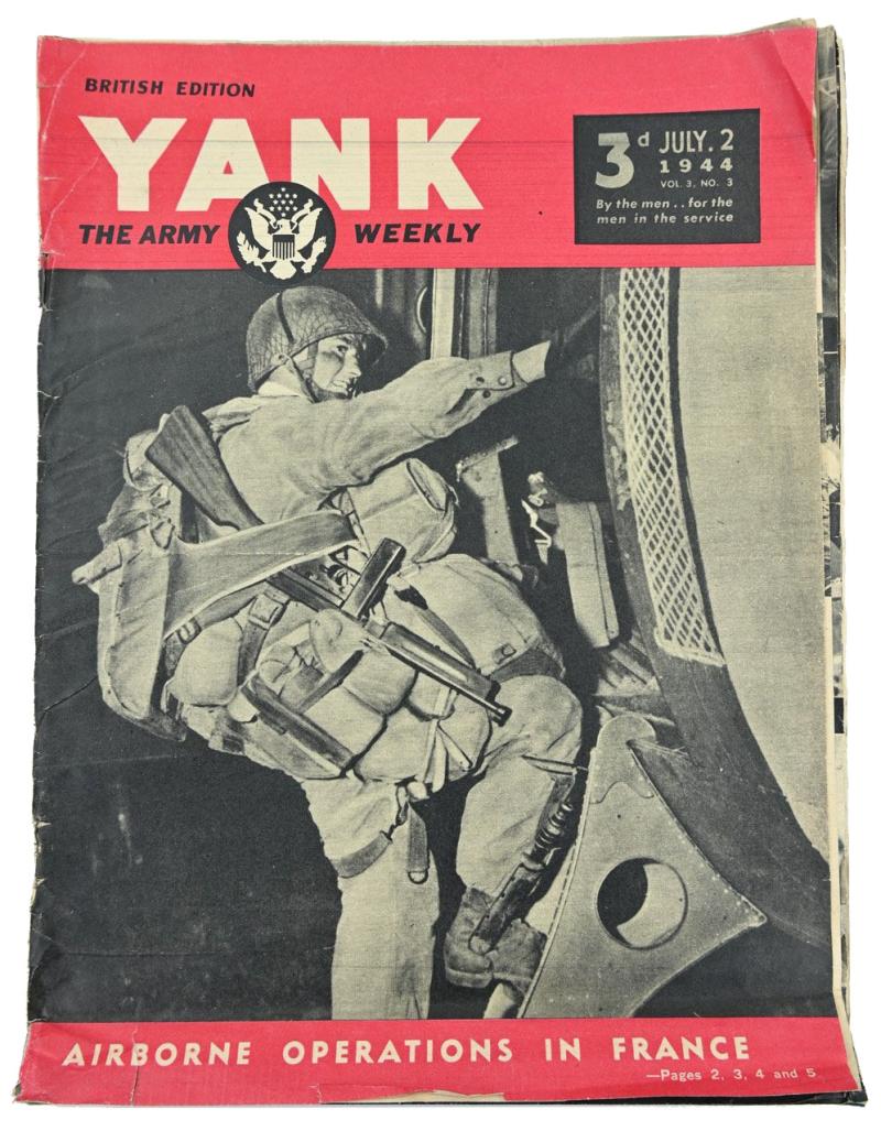 US WW2 Yank Magazine July 2, 1944 British Edition