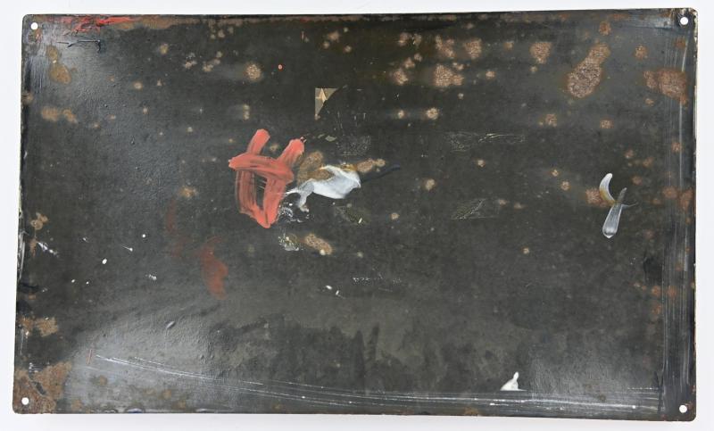 German NSDAP RZM Enamel Sign