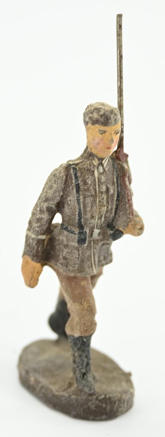 German Elastolin Toy Figure 'Infantry'