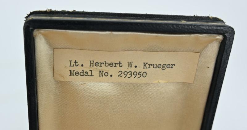 US WW2 Award grouping 'Lt. Herbert W.Krueger' 69th Armored Field Artillery Battalion