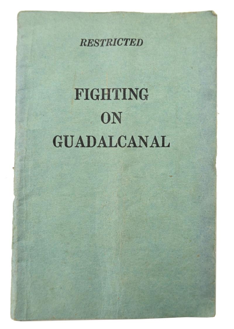 USMC WW2 Booklet 'Fighting on Guadalcanal'