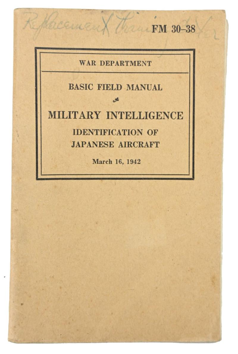 US WW2 FM30-38 Military Intelligence Manual
