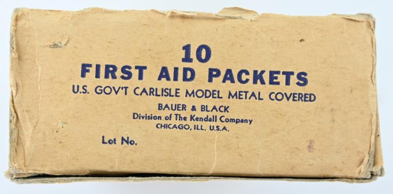 US WW2 Carton Box First Aid Packages