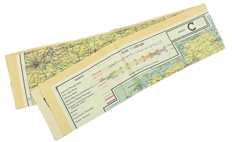 US WW2 Escape Survival Map C/D Holland