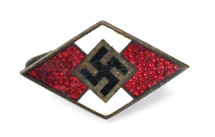 German Hitler Youth Cap Badge
