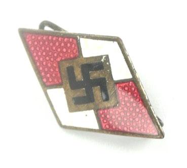 German Hitler Youth Cap Badge