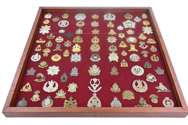 British/Canadian WW2 Cap badge collection