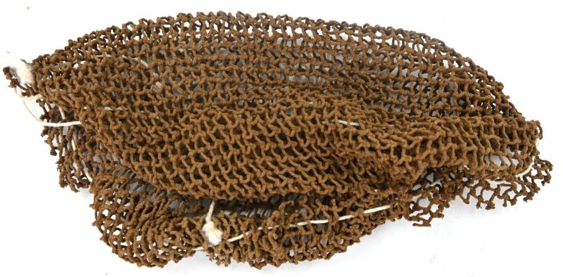US WW2 British Made Brown M1 Helmet Net