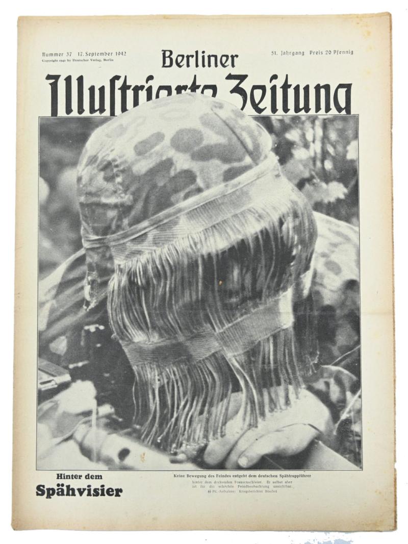 German Berliner Illustrierte Zeitung Newspaper 1942