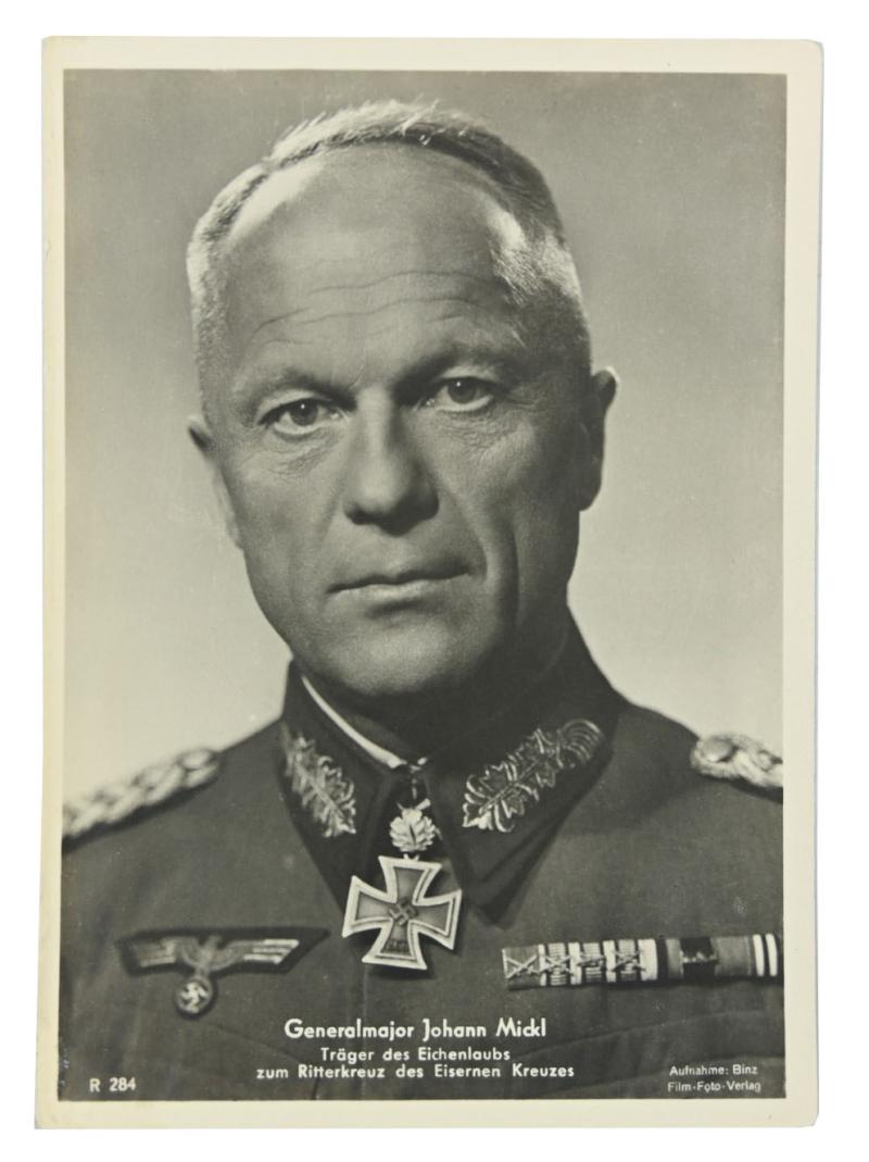 German WH Postcard of Johann Mickl