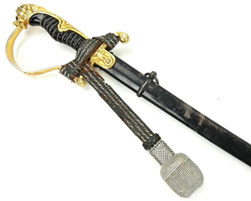 German WH Officer's Sword with Portopee