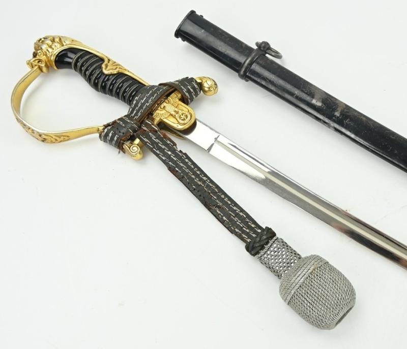 German WH Officer's Sword with Portopee