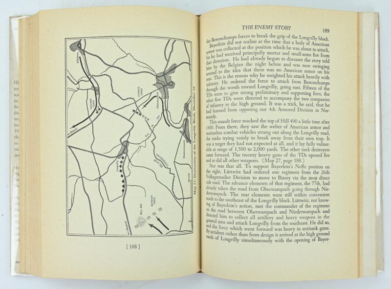 US WW2 Book Bastogne: The First Eight Days: In Which the 101st Airborne Division Was Closed Within the Ring of German Forces