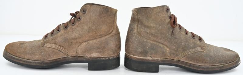 US WW2 Rough-Out Low Boots