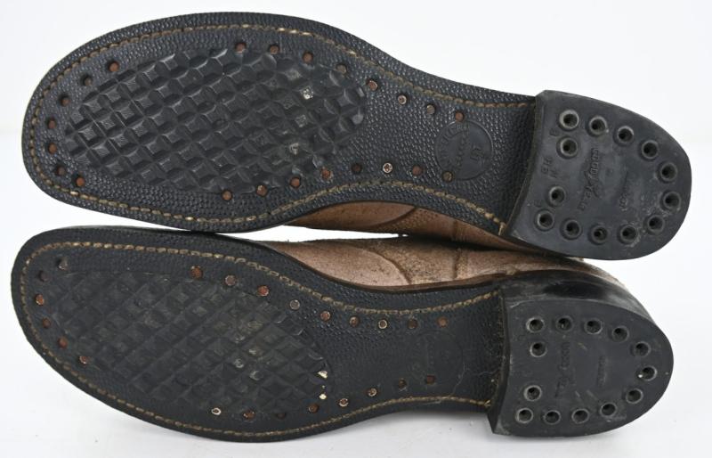 US WW2 Rough-Out Low Boots