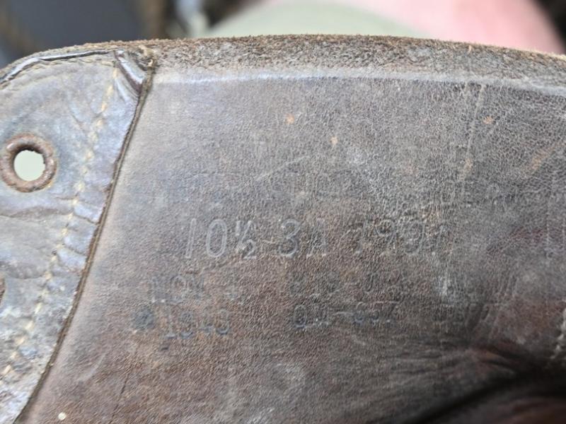 US WW2 Rough-Out Low Boots