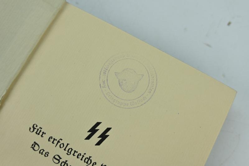 German Waffen-SS Book 'Auf Hieb und Stich'