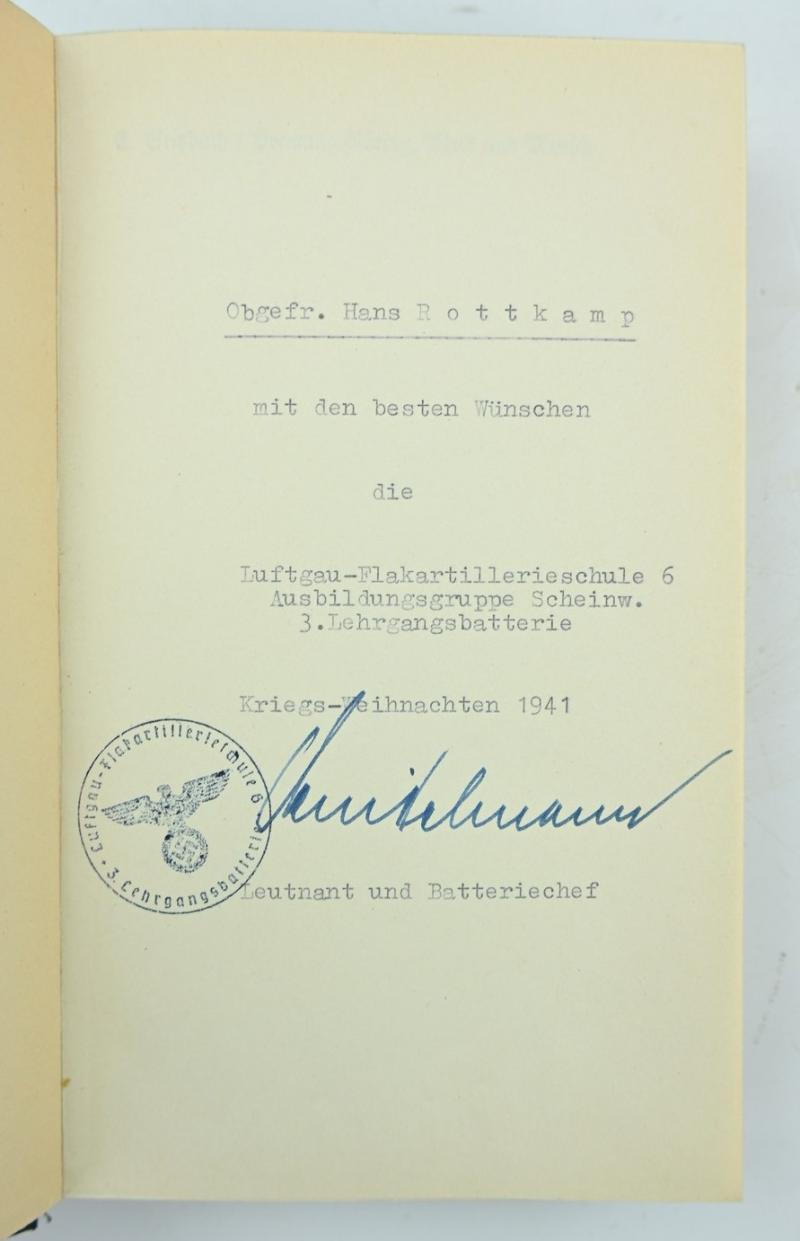 German Signed Book Hermann Göring - Werk und Mensch