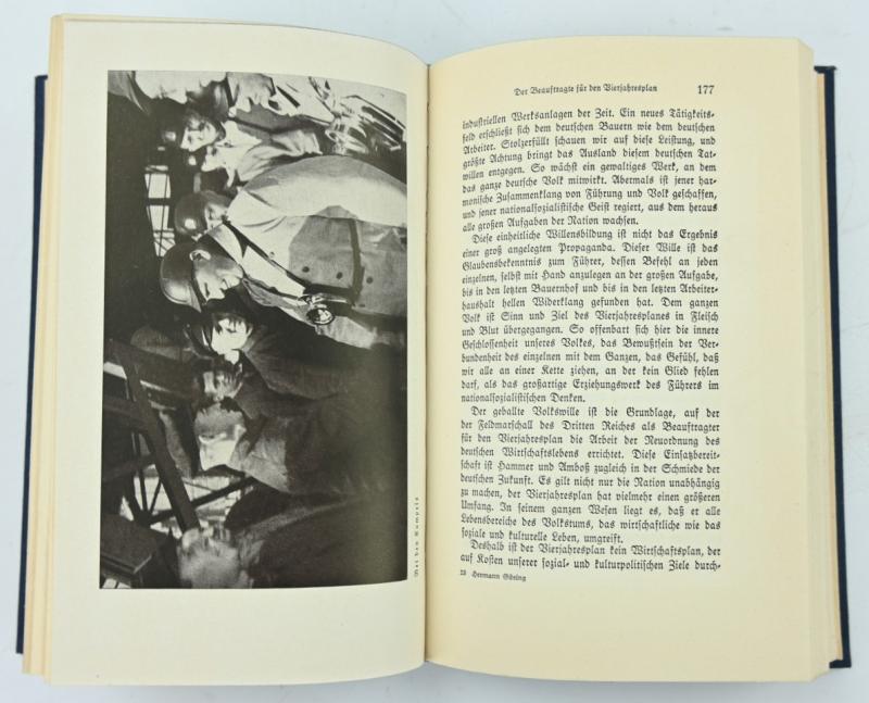 German Signed Book Hermann Göring - Werk und Mensch