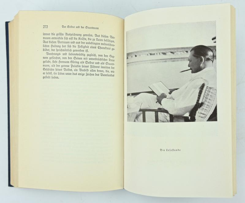 German Signed Book Hermann Göring - Werk und Mensch