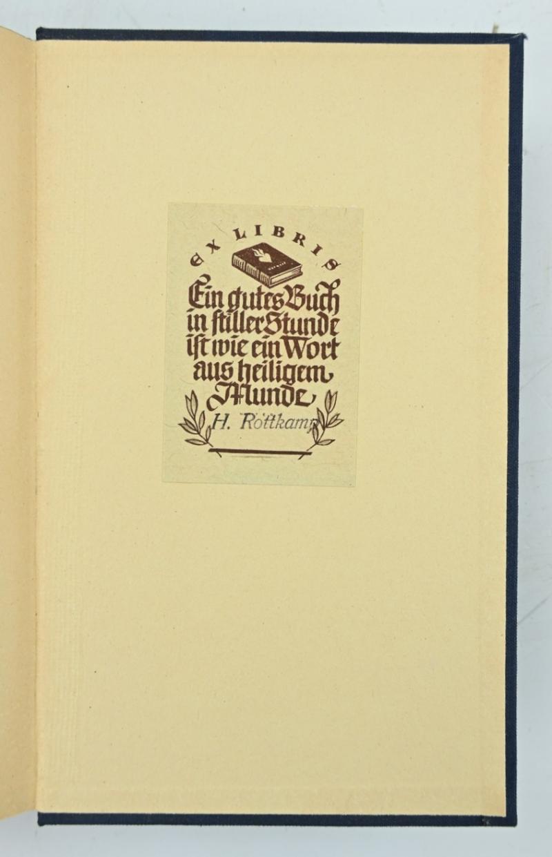 German Signed Book Hermann Göring - Werk und Mensch