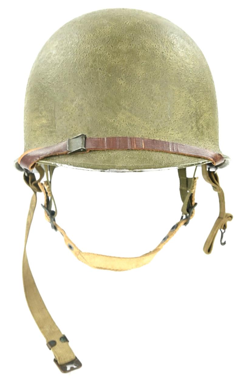 US WW2 M1 Fixed Bale Original Paratrooper Helmet