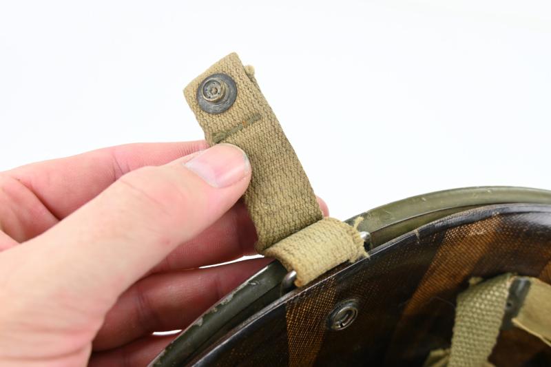 US WW2 M1 Fixed Bale Original Paratrooper Helmet