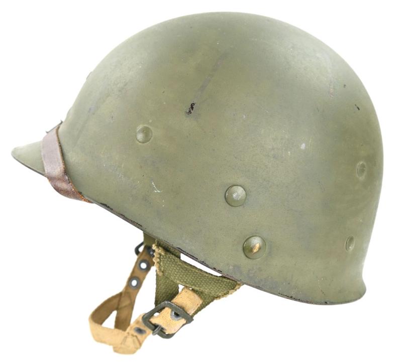 US WW2 M1 Fixed Bale Original Paratrooper Helmet