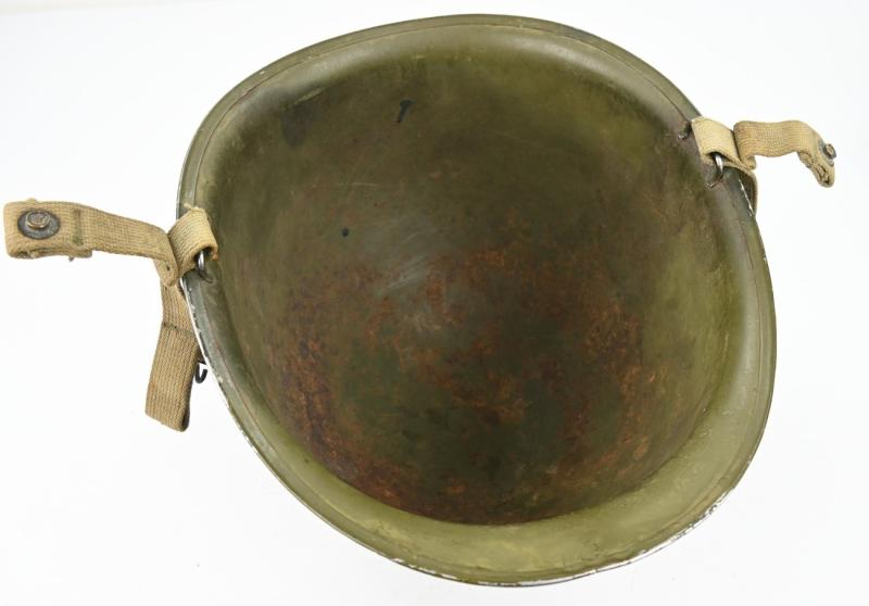 US WW2 M1 Fixed Bale Original Paratrooper Helmet