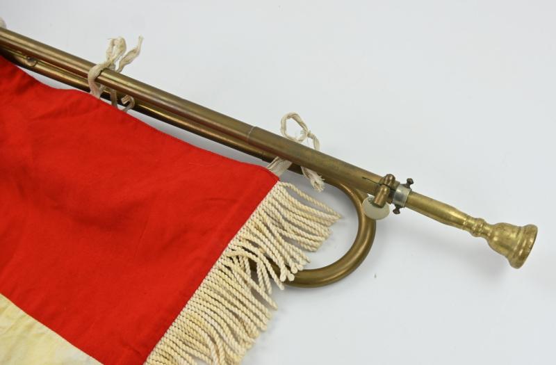 German Hitler Youth Trumpet & Fahne