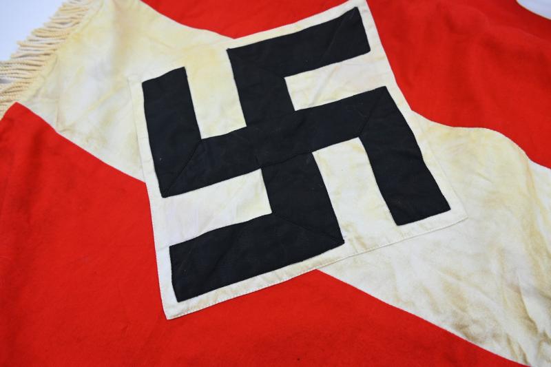 German Hitler Youth Trumpet & Fahne