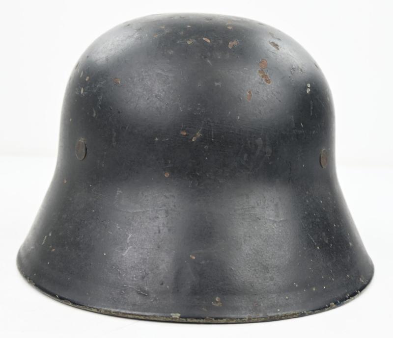 German WW2 Luftschutz Beaded Helmet