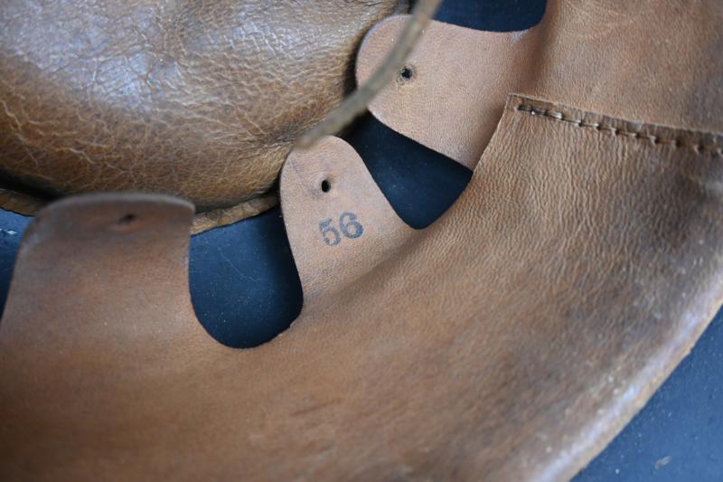 German WW2 Luftschutz Beaded Helmet