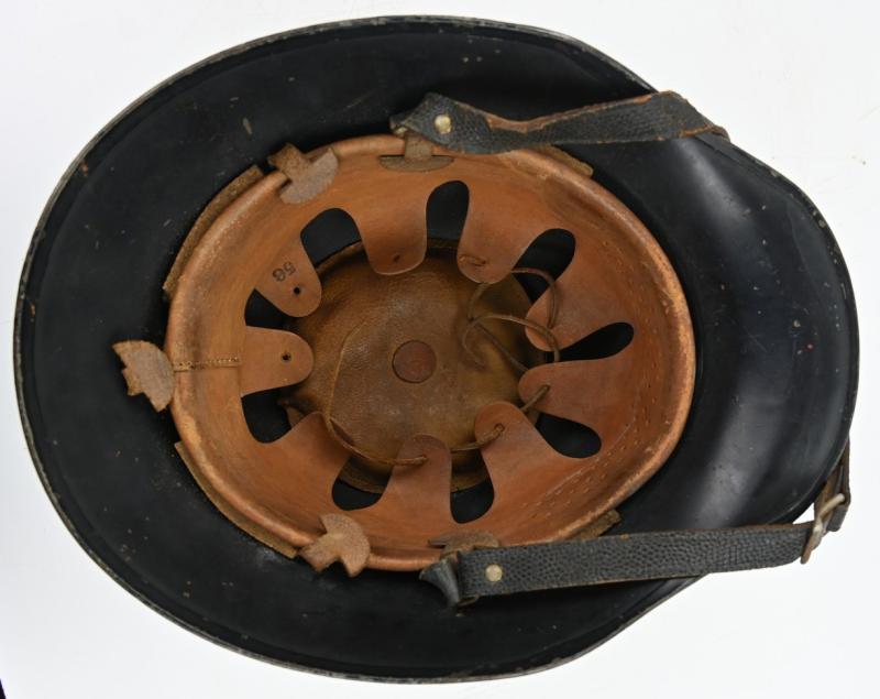 German WW2 Luftschutz Beaded Helmet